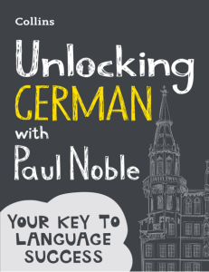 Unlocking German your key to language success