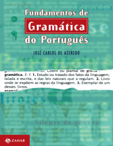 Fundamentos de Gramática do Português