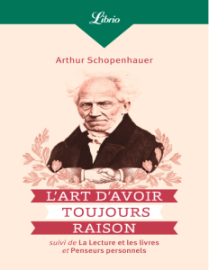 LArt davoir toujours raison