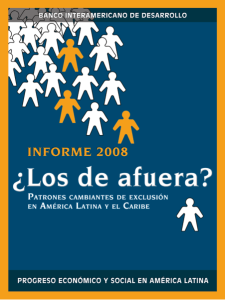 Los de afuera Patrones cambiantes de exclusion en America Latina y el Caribe (Spanish Edition)