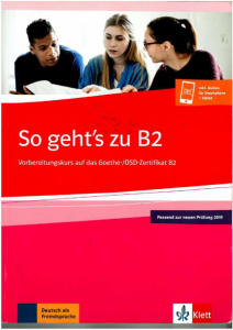 So gehts zu B2 Übungsbuch passend zur neuen Prü…