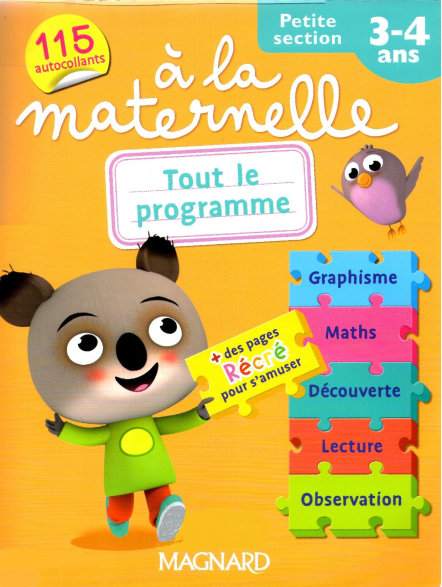 À la maternelle. 3-4 ans (Mornet M.)